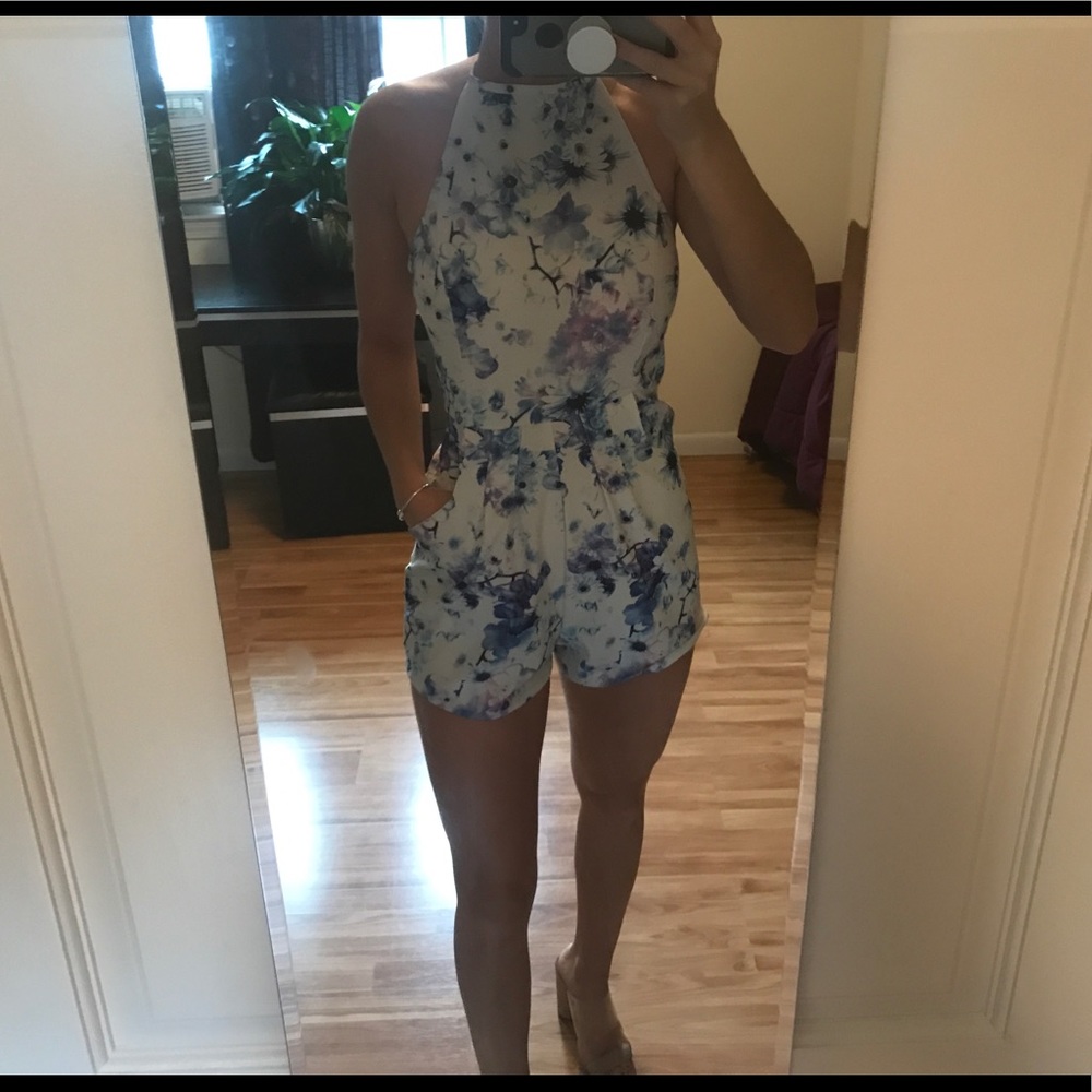 Fairground Smoking mirror playsuit